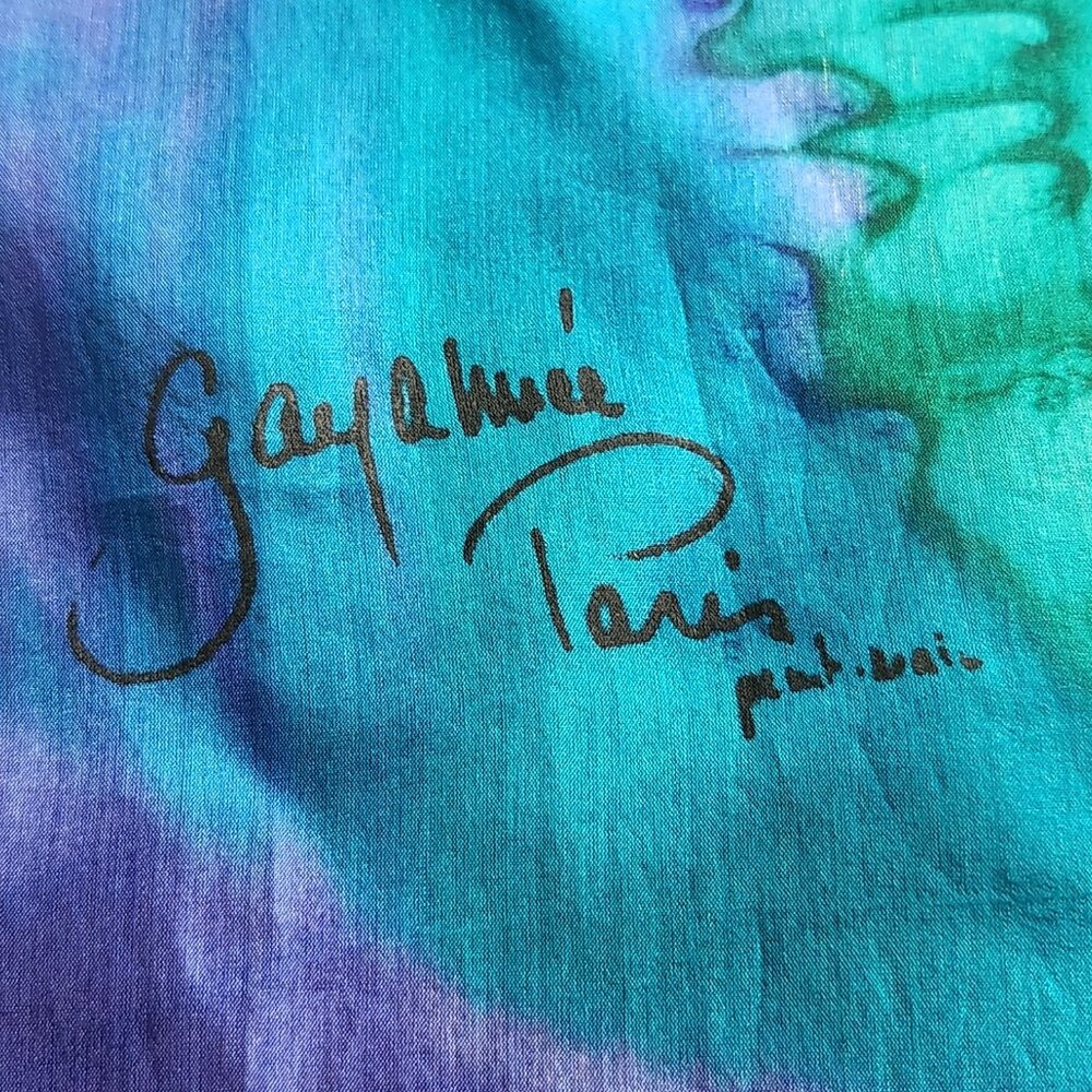 2/$20 SALE! Gayamiee Paris silk scarf